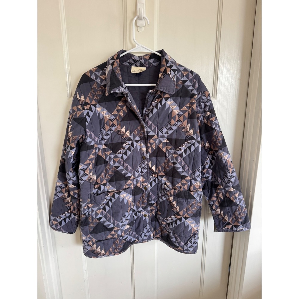 Universal Thread patchwork quilted jacket size large - Picture 7 of 8